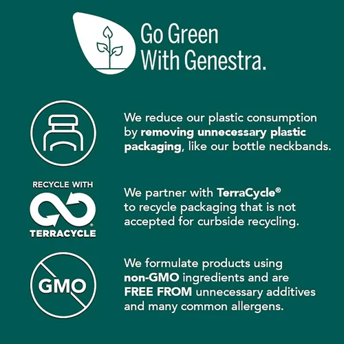 Vista 3 de Genestra Brands HMF Replete Fórmula probiótica para apoyar la flora intestinal saludable 7 sobres