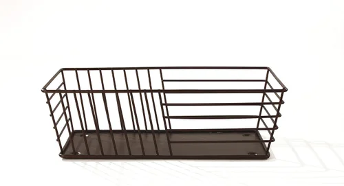 Vista 8 de Spectrum Diversified Wright - Cesta de pan, diseño clásico de cocina para panes, rollos, magdalenas, pasteles y buen almacenamiento horneado