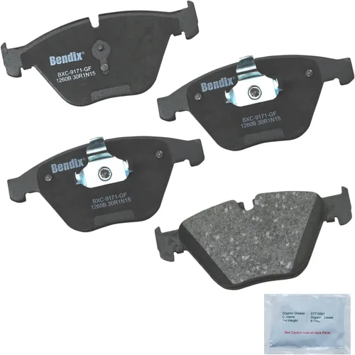 Vista 262 de Pastillas de freno delanteras semi-metálicas Bendix Priority1 CFM1774 para Ford Transit 2019-2017, Transit-150 2021-2015, Transit-250 2021-2015
