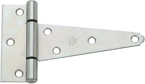 National Hardware N129-072 286BC Bisagra T extra pesada en zinc plateado