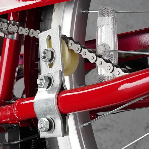 Vista 5 de Tensor de cadena de polea con una polea extra para bicicleta motorizada con motor de 2 tiempos de 49 cc a 80 cc