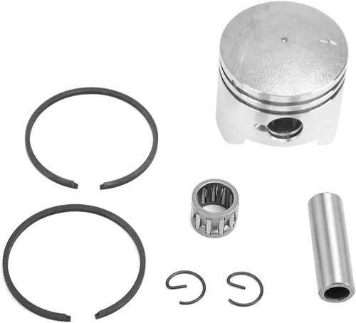 Juego de juntas de anillos de pistón, 1.850 in, conjunto de pistón Mini Moto Dirt Bike Quad Pistón y anillos (2 tiempos)