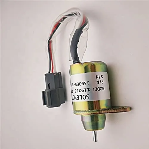 Vista 2 de 1503ES-12S5SUC12S 12V Solenoide de apagado de combustible para Yanmar 119233-77932 M810324