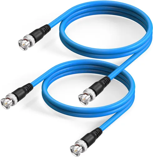Vista 23 de Superbat Cable SDI 3G/6G/12G de 1 pie BNC Jumper Belden 1694A, compatible con video HD-SDI/3G-SDI/4K/8K, para convertidor de cámaras, cable SDI