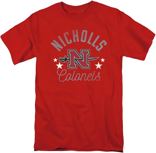 Vista 104 de LOGOVISION Official Collegiate Distressed Mascot Short Sleeve Unisex for Men & Women T Shirt Collection 3