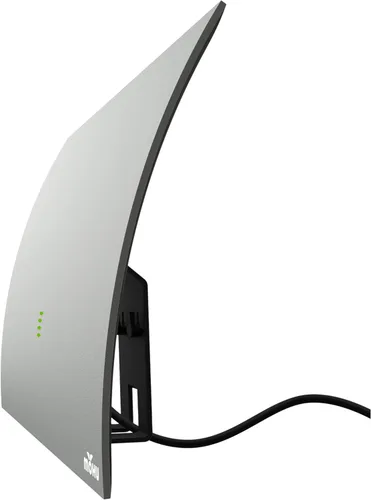 Vista 15 de Mohu Leaf Amplified - Antena de TV para interiores ultrafina, rango de 60 millas, amplificador Jolt Switch, UHF VHF, multidireccional, 4K UHD, TV