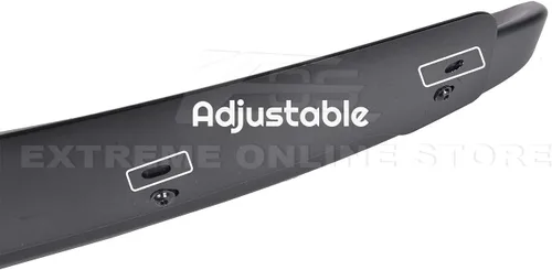 Vista 7 de Para Chevrrolet Camaro 2010-2013 EOS ZL1 estilo alerón de ala de tapa trasera de maletero con inserto WickerBill central de aluminio negro