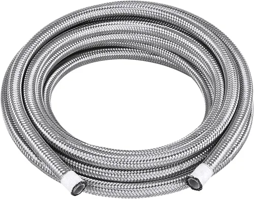Vista 14 de 6AN Kit de Accesorios de Línea de Combustible PTFE de 10 Pies, Manguera de Combustible Trenzada de Nylon E85 con Kit de Adaptadores de Accesorios