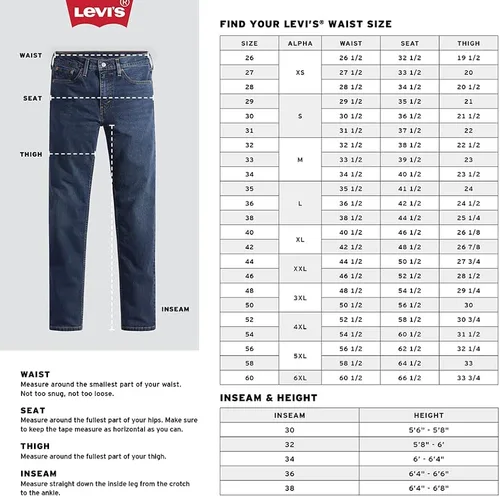 Vista 4 de Levi's Men's 550 Relaxed Fit Jeans (Also Available in Big & Tall)