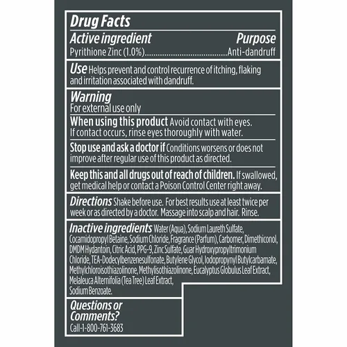 Vista 7 de DOVE MEN + CARE Champú y acondicionador 2 en 1 Defensa contra la caspa, 4 unidades, 20.4 onzas