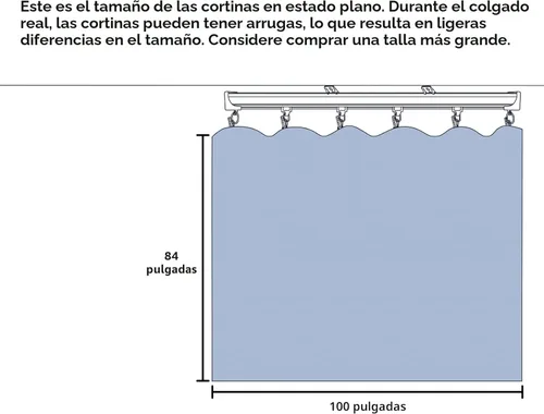 Vista 7 de Cortinas divisoras de habitación, juego de rieles para montaje en el techo, cortinas opacas extra anchas, pistas flexibles para dormitorio, Negro
