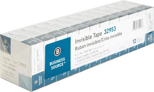 Vista 4 de Business Source Paquete de Cinta Invisible Premium de Alta Calidad