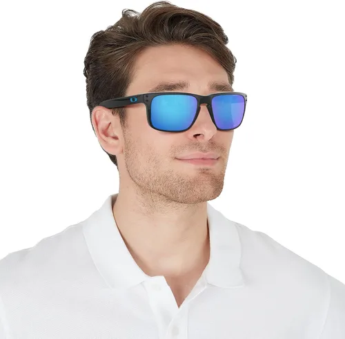 Vista 6 de Oakley - Lentes de sol cuadrados para hombre. modelo OO9102 Holbrook