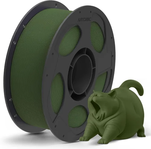 Vista 26 de ANYCUBIC Filamento PLA mate de 0.069 pulgadas, filamento PLA de impresión 3D de 0.069 pulgadas, precisión dimensional +/- 0.001 in, carrete
