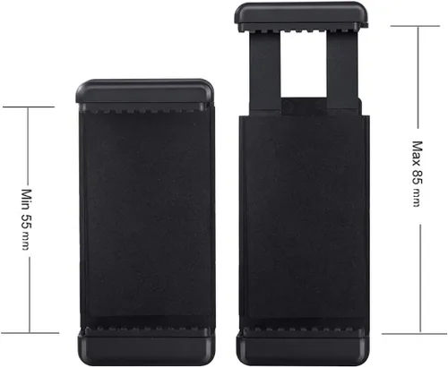 Vista 8 de Estabilizador de mano de dispositivo dual para teléfono celular o cámara GoPro. Compatible con iPhones, Samsung Galaxy, HTC, etc.