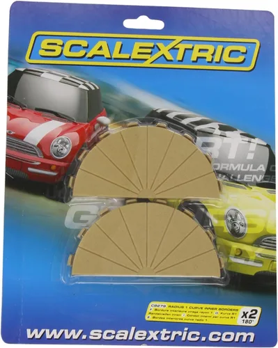 Vista 5 de Scalextric C8228 Bordes Tan Radio Exterior - 45 Grados, Grande
