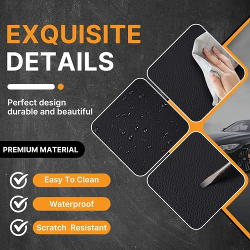 Vista 3 de Fundas de asiento delantero para Mazda CX-3 2016-2021, protección de banco frontal 3D compatible con bolsa de aire lateral, línea negra y negra