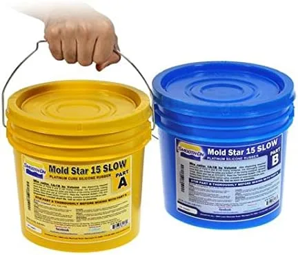 Vista 7 de Mold Star 15 Slow - 1A:1B Mezcla por volumen de goma de silicona platino - Unidad de pinta
