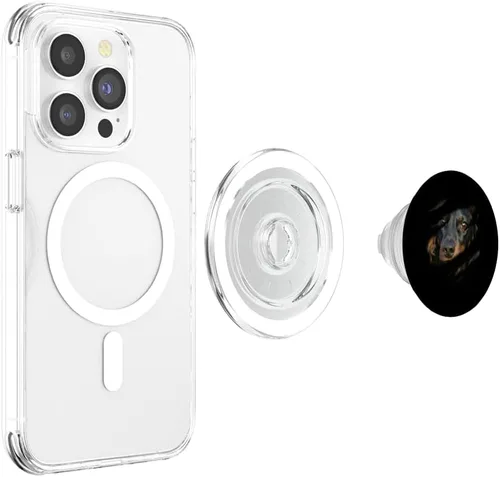 Vista 4 de Dog Design Pedigree Dog PopSockets MagSafe PopGrip for iPhone