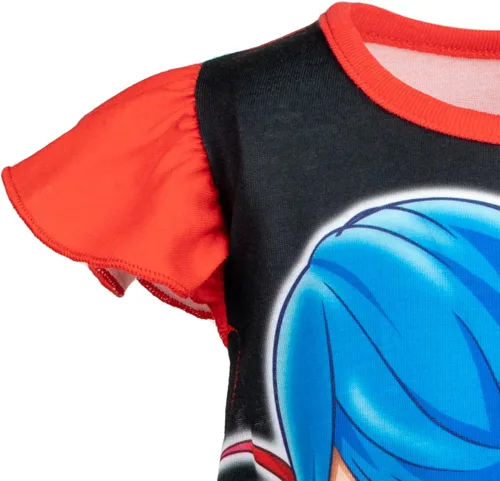 Vista 6 de Miraculous Pijama de noche para niñas de mariquita a niño grande