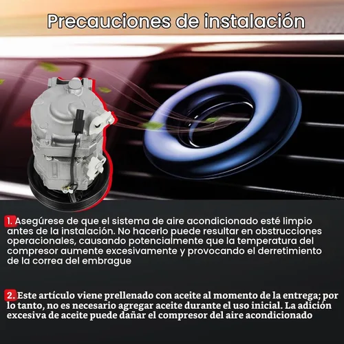 Vista 5 de cciyu Compresor de aire acondicionado apto para Acura RDX TL TSX 3.5L 3.7L