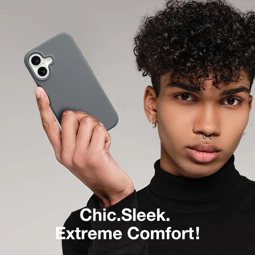 Vista 837 de GONEZ Funda magnética para iPhone 14, compatible con Magsafe, con protector de pantalla + protector de cámara, forro de microfibra antiarañazos