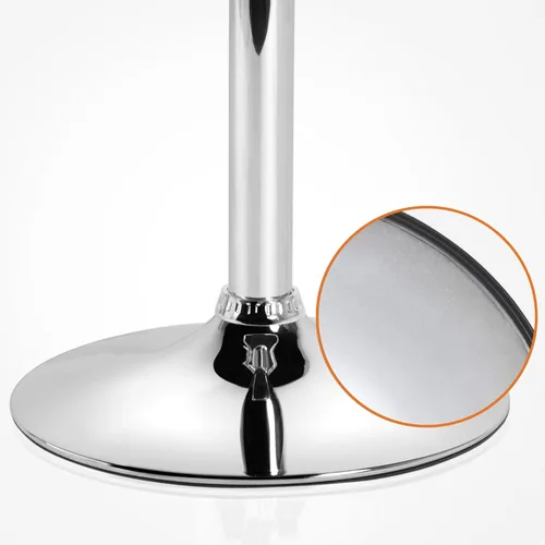 Vista 53 de Yaheetech - 4 taburetes de bar ajustables de terciopelo, taburetes de cocina, sillas de comedor giratorias hidráulicas con reposabrazos, terciopelo