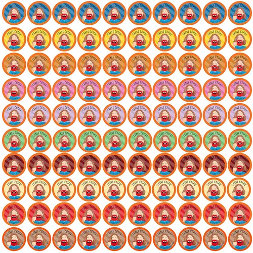 Vista 9 de Crave Beverages Muestra de cápsulas de café saborizadas, compatible con cafeteras 2.0 K-Cup, paquete variado surtido, 100 unidades (paquete de 2)