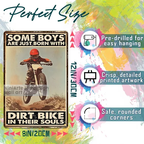 Vista 45 de Letrero de metal con texto en inglés "I Do What I Want Cat Riding Motorcycle Retro Wall Art Decor for Home Office Bar Wall Decor 8x12