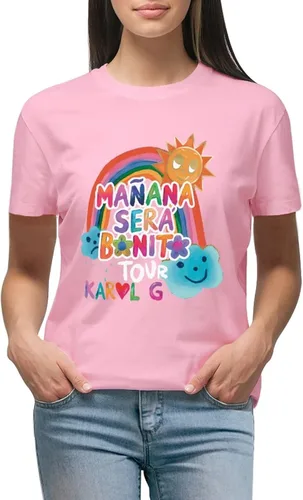 Vista 3 de T-Shirt Women Casual Tee Novelty Graphic T Shirts Short Sleeve Tshirt Summer Tops