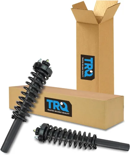 Vista 217 de TRQ Conjunto de Amortiguador y Resorte Delantero Cargado con Resorte Helicoidal Pre-ensamblado Compatible con Jeep Cherokee Limited AWD 14-22 Sin