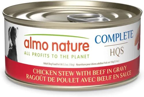 Vista 11 de almo nature HQS - Comida húmeda completa para perros, estofado de atún con calabaza en salsa, 5.5 onzas, paquete de 12