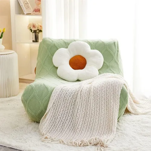 Vista 7 de TOPCHANCES Funda para silla Fireside, funda elástica para tumbona sin brazos, para sofá y muebles, protector de puf con parte inferior elástica
