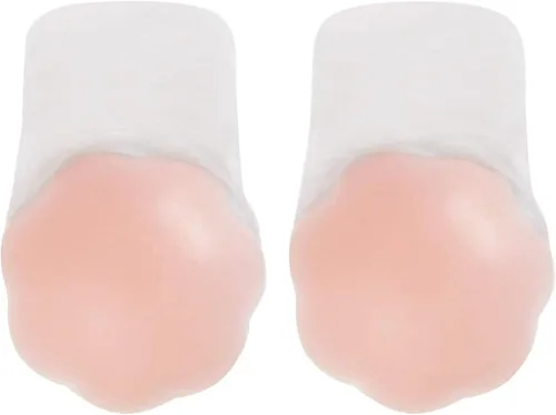 Vista 2 de Sujetador adhesivo sin tirantes para mujer con pétalos de levantamiento de pechos