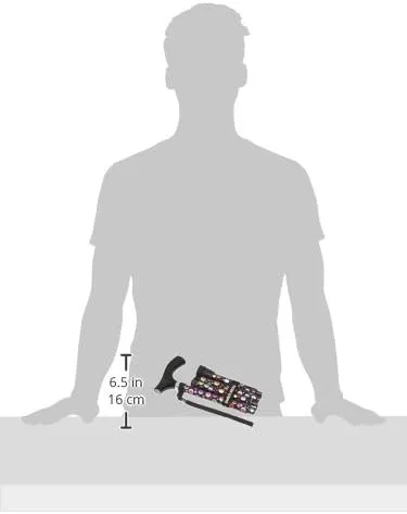 Vista 8 de Switch Sticks Bastón de caminar para hombres o mujeres, plegable y ajustable de 32 a 37 pulgadas, apto para FSA y HSA