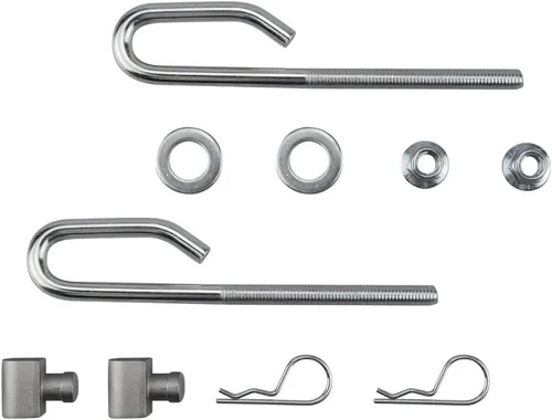 Vista 8 de Paquete de 2 pernos de elevación de cubierta GX24864 y muñón E130 - Compatible con piezas de cubierta de cortacésped J-OHN Deere GX24864A GX24864B