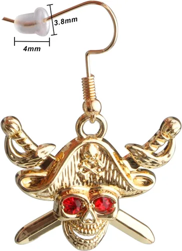 Vista 2 de Broches transparentes de silicón con acoplamiento de seguridad para aretes, 1000