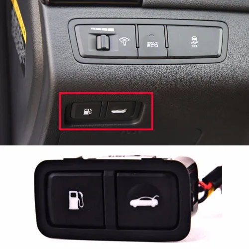 Interruptor del llenador de combustible de la tapa del tronco trasero para las piezas del OEM de Sonata YF de Hyundai 2011-2014