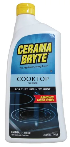Cerama Bryte limpiador de vitrocerámica, Paquete de 2, Blanco, 2