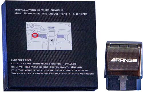 Vista 2 de Range Technology. Dispositivo de desactivación de gestión del combustible activo, Azul