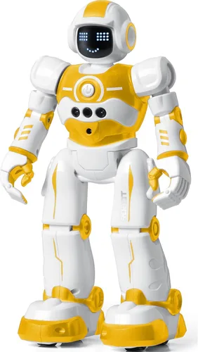 Vista 9 de Juguetes robot para niños, control remoto programable, inteligente, para caminar, bailar, robot con gesto y detección para niños de 4, 5, 6, 7, 8