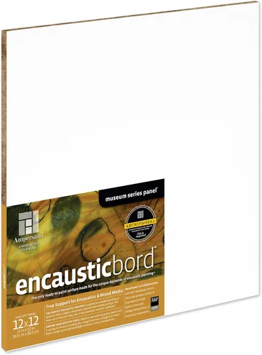 Vista 21 de Ampersand Art Supply Panel de pintura de madera: Serie Museo Encausticbord, cuna de 1,5 pulgadas, 6 "x 6