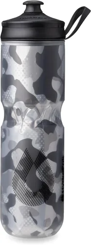 Vista 23 de HydraPak Botella Polar - Botella de agua deportiva Polar aislada - Libre de BPA, botella flexible deportiva y para bicicleta con asa