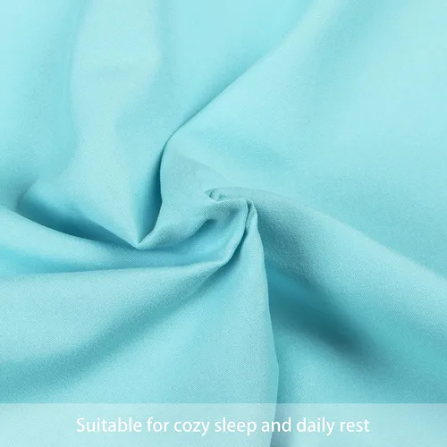 Vista 3 de FLXXIE Juego de 2 fundas de almohada de microfibra para niños pequeños, fundas de almohada pequeñas de 14 x 20 pulgadas para almohadas de bebé de 12