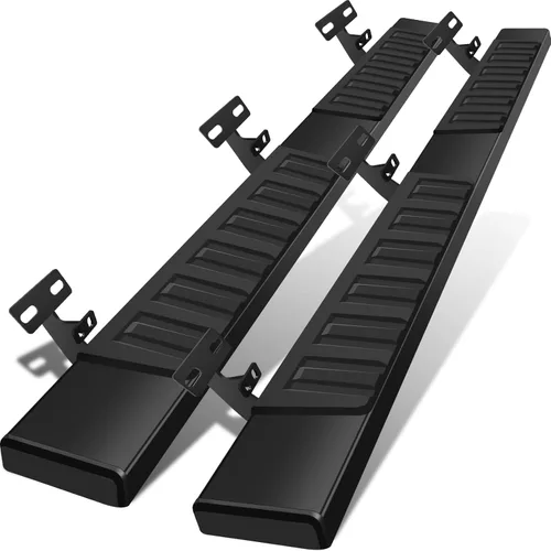 Vista 11 de COMNOVA - Estribos de 6 pulgadas para Dodge Ram 1500 Crew Cab 2019-2026, nuevo estilo de carrocería (exc. Ram 2500/3500/Classic), escalones Acero