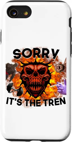 Vista 8 de iPhone 12 mini Funny workout Sorry it's The Tren Design Gym bodybuilder Jim Case