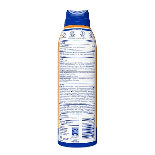 Vista 6 de Banana Boat Protector solar Ultramist, protector solar en aerosol para proteger del sol con amplio espectro y rendimiento para deportes, SPF 100