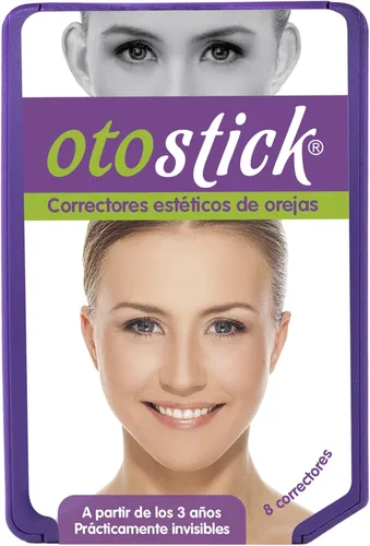 Correctores estéticos de orejas, resuelven el problema de las bolsas (8u), mejor alternativa a cirugía, caja en español, Otostick