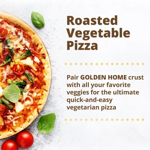 Vista 5 de Golden Home Bakery Products - Corteza de pizza ultrafina, 12 pulgadas (paquete de 3)