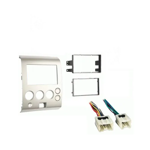 Harmony Audio Compatible con Nissan Pathfinder Armada 2004 2005 Doble DIN Arnés estéreo Radio Dash Kit